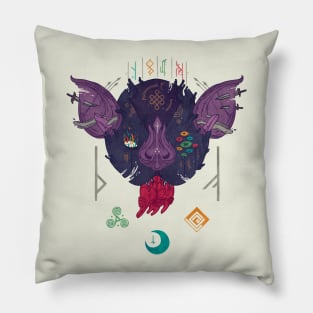 Runic Bat Pillow