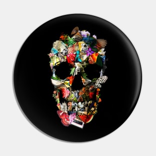 Fragile Skull Pin