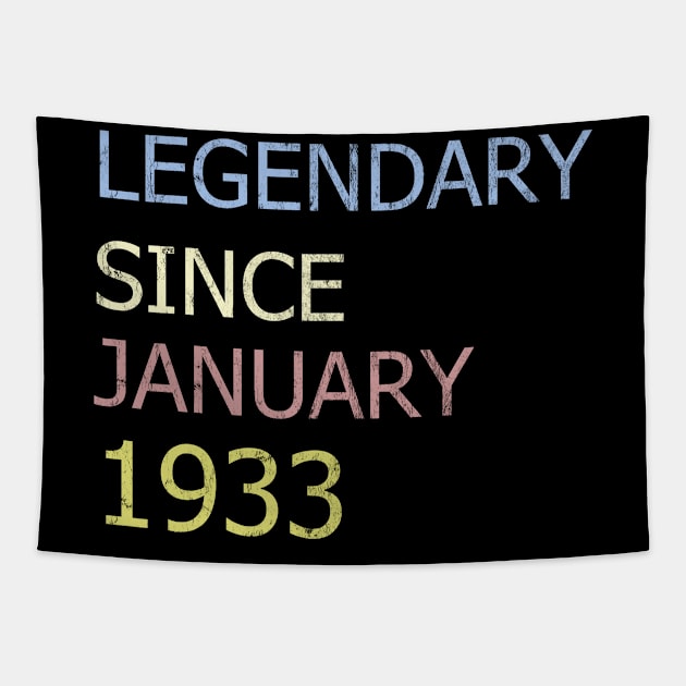 LEGENDARY SINCE JANUARY 1933 Tapestry by BK55