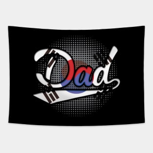 South Korean Dad - Gift for South Korean From South Korea Tapestry