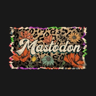 Mastodon Vintage Proud Name Personalized Birthday 70s 80s 90s Styles T-Shirt