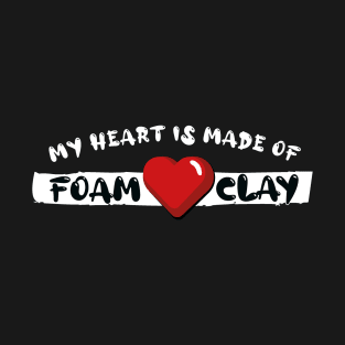 Foam Clay Heart T-Shirt