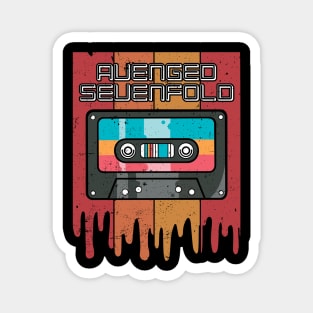 Classic Personalized Avenged Proud Name Cassette Magnet