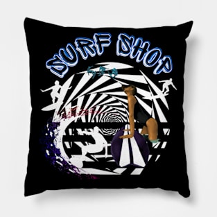 Surf Shop Pillow