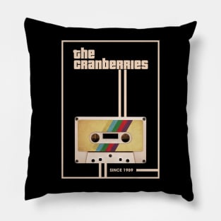 The Cranberries Music Retro Cassette Tape Pillow