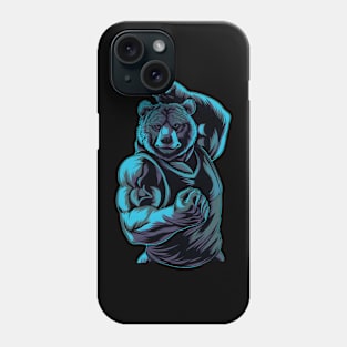 Burly Bear 1 Phone Case