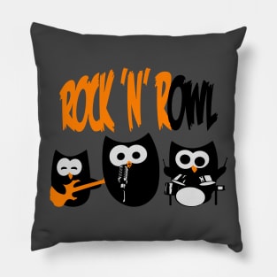 Rock n Owl Pillow