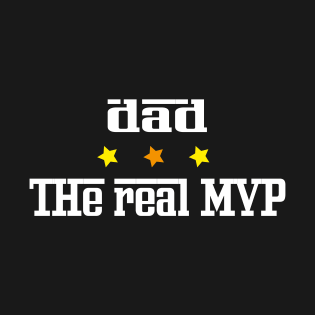 Dad the MVP fathers day gift by ARTA-ARTS-DESIGNS