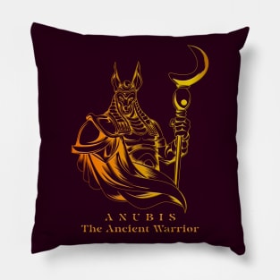 Anubis The Ancient Warrior: Ancient Egypt "Pharaohs" Pillow