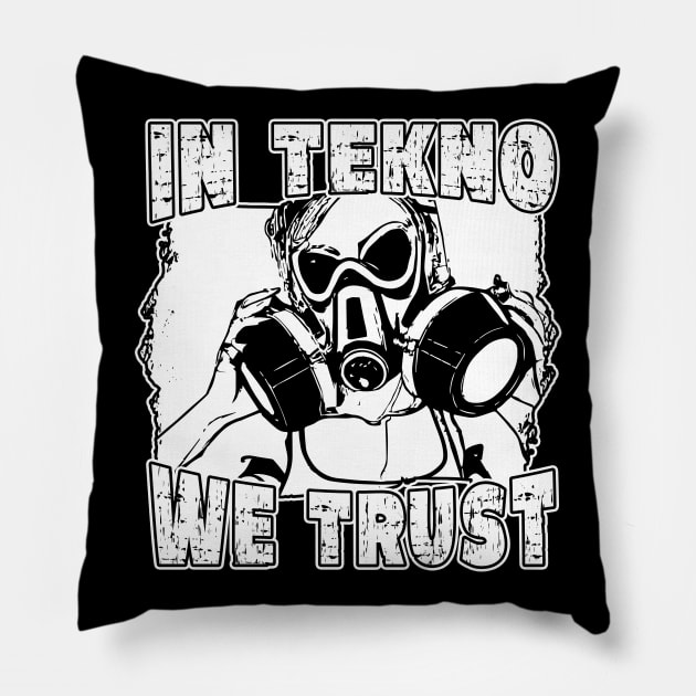 In Tekno 23 We Trust Pillow by T-Shirt Dealer