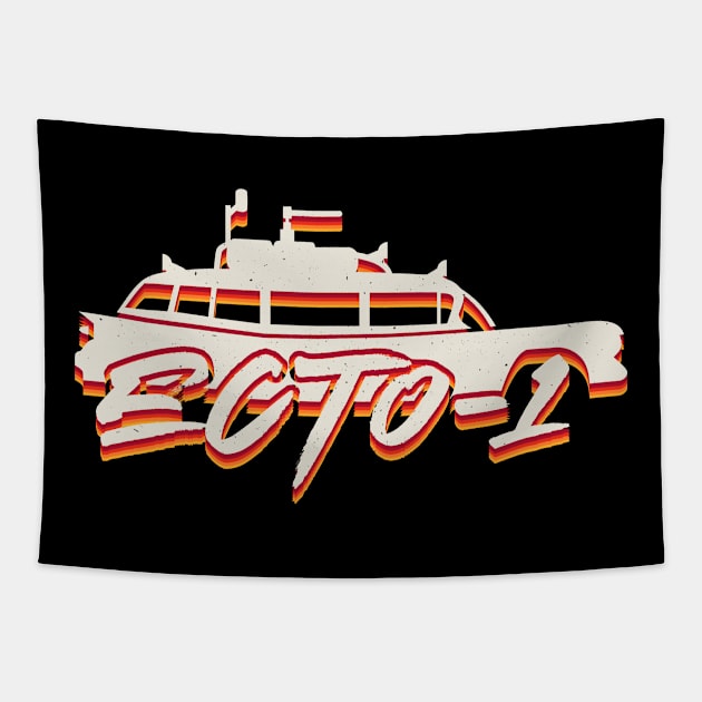 Ecto One Ghostbusted Tapestry by reintdale