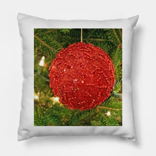 The Red Ball Pillow