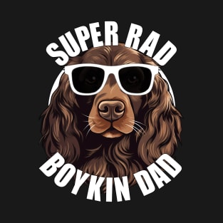 Boykin Spaniel Dog Dad Funny Men's Father's Day T-Shirt