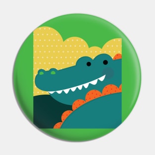 Crocodile Rock Pin