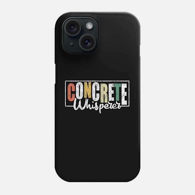 Concrete Whisperer  Retro Vintage Phone Case by AbstractA