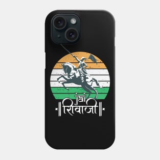 Shivaji Maharaj Statue Indian India Flag Marathi King Phone Case