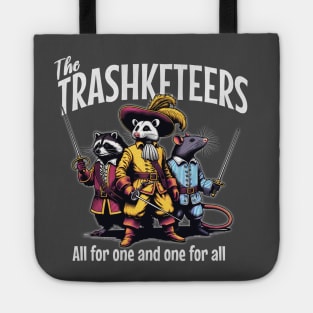 The Trashketeers - "All for One!" Raccoon, Rat, Possum Tote