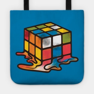 Melted Rubik's Cube Tote