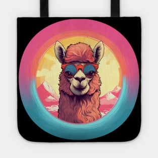 Vintage Trauma Llama Alpaca Tote