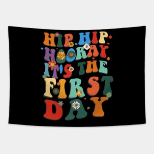 Hip Hip Hooray it's the first day back to school Tapestry