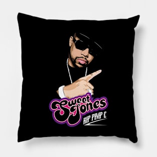 Sweet Jones Pimp C RIP Underground Kings UGK Pillow