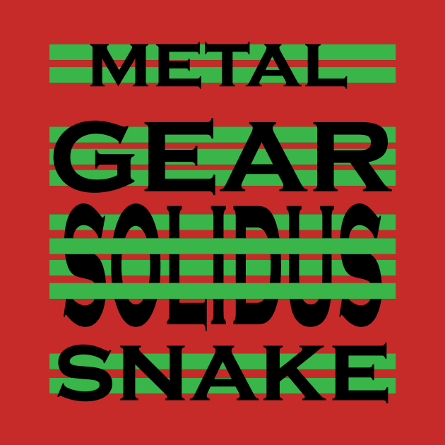 metal gear solidus snake by NadisinArt