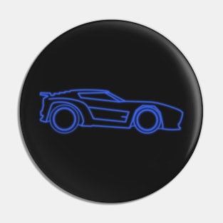 Dominus Neon Blue (Must buy in black to enhance the effect) | Rocket League Pin