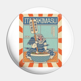 Ramen Temple 'itadakimasu' Pin