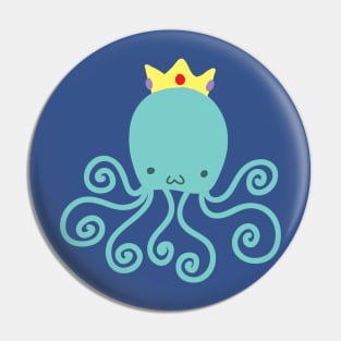 Princess Octopus Pin