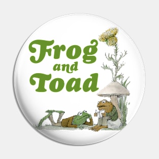 Frog and toad Funny Pin