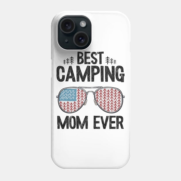 Best Camping Mom Ever Funny Camping Phone Case by Kuehni