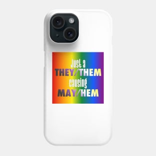 Nonbinary pride Phone Case