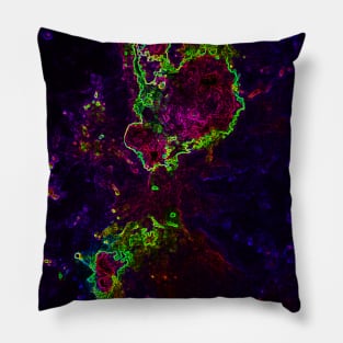 Black Panther Art - Glowing Edges 77 Pillow