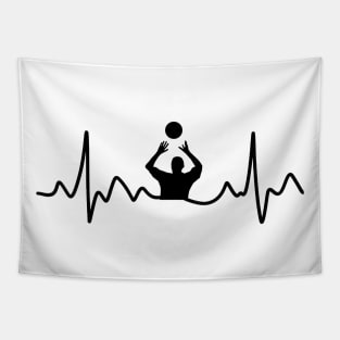 Volleyball Pulse Tapestry