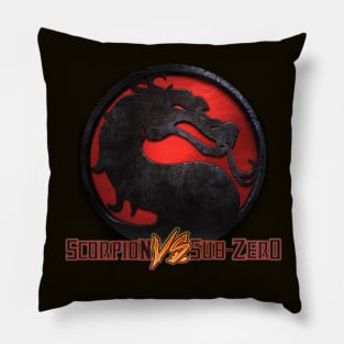 Scorpion vs Sub Zero team Mortal Kombat Pro Kompetition Pillow