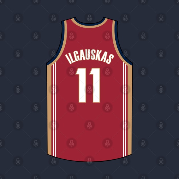 Zydrunas Ilgauskas Cleveland Jersey Qiangy by qiangdade