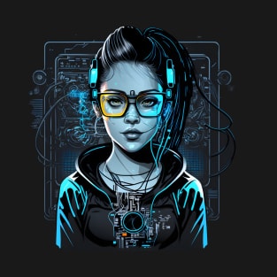 Cyberpunk girl T-Shirt