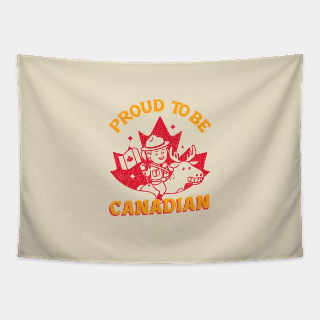 Proud to be Canadian! Tapestry by WizardingWorld