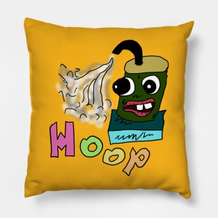 hoop art Pillow