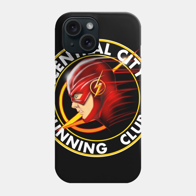 CENTRAL CITY RUNNING CLUB Phone Case by KARMADESIGNER T-SHIRT SHOP