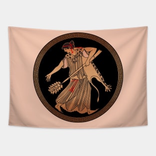 Raving Maenad Tapestry