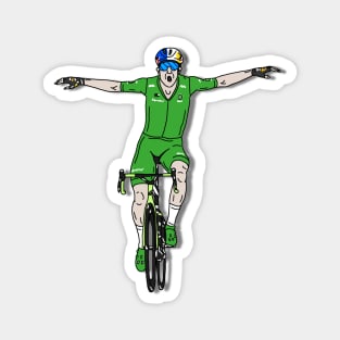 Wout Van Aert Tour de France 2022 - Green jersey champion Magnet