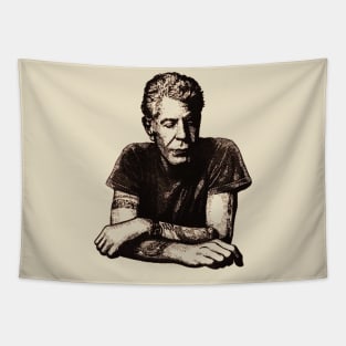 Anthony Bourdain Tapestry