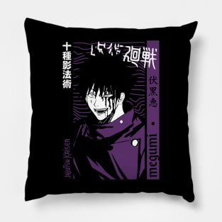Megumi JJK anime Fanart Pillow