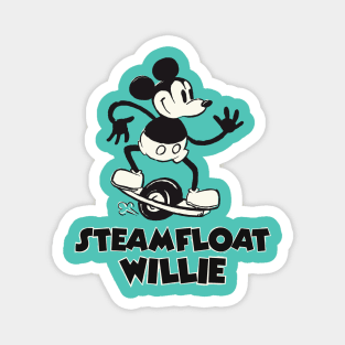 Steamfloat Willie on Onewheel Magnet