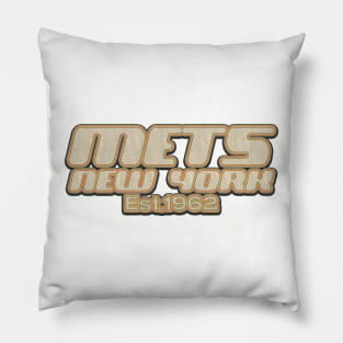 New York Mets / Old Style Vintage Pillow