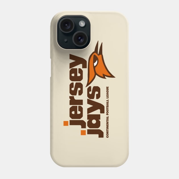 Defunct Jersey Jays Continental Football Phone Case by LocalZonly