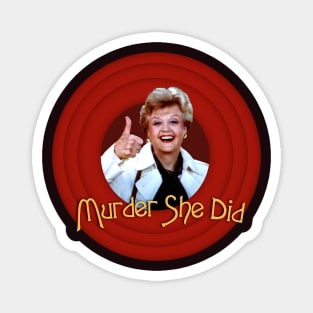 Murder She Did Magnet