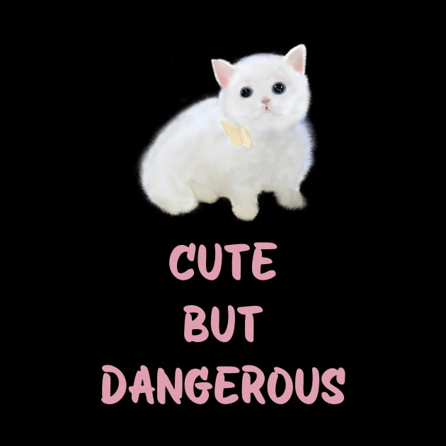 Cute but dangerous cat by Gingerbrunette