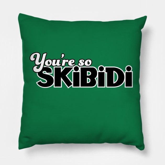 Skibidi Pillow by ameemax